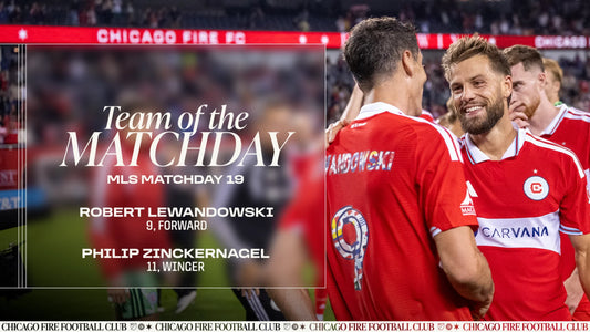 Robert Lewandowski and Philip Zinckernagel Named to MLS Team of the Matchday for Matchday 19